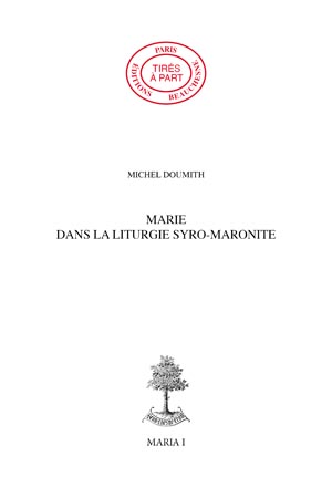 08.MARIE DANS LA LITURGIE SYRO-MARONITE
